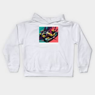 Race Car Pop 1 Kids Hoodie